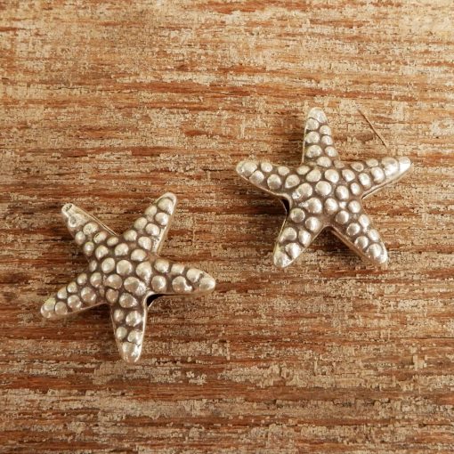 Hill Tribe Silver Starfish Bead