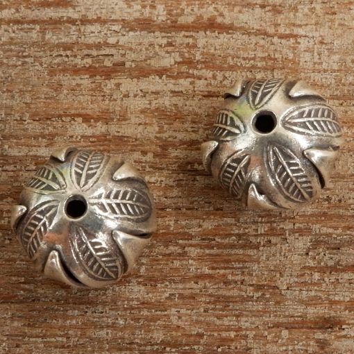 Hill Tribe Silver Leaf Secret Gift Bead